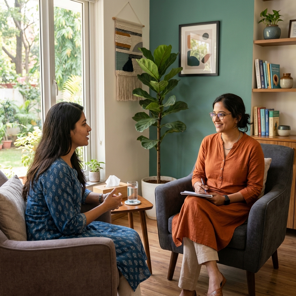 Professional therapy session at PsyReach